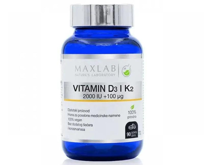 Vitamin D3+K2 (90 tableta).