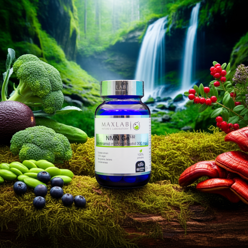 NMN Resveratrol Reiši (60 tableta) - Srbija - Nutrigea - Essential Nutrients